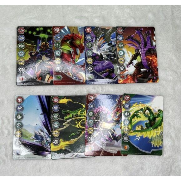 Bakugan Bundle Green 4 Arena Brawlers With Case Cards - Picture 6 of 10